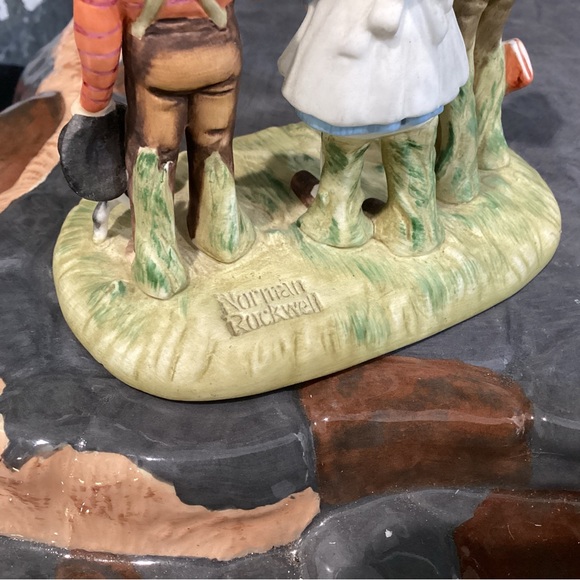 Inspired by Norman Rockwell’s Four Seasons Illustration Spring Young Man’s Fancy - Picture 8 of 12